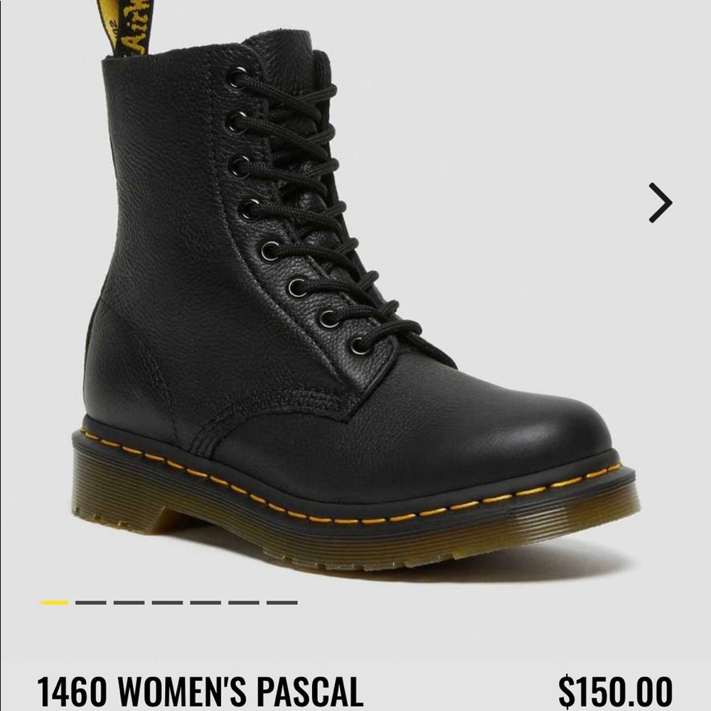 Never worn! Dr. Martens 1460 Pascal Virginia leather boot